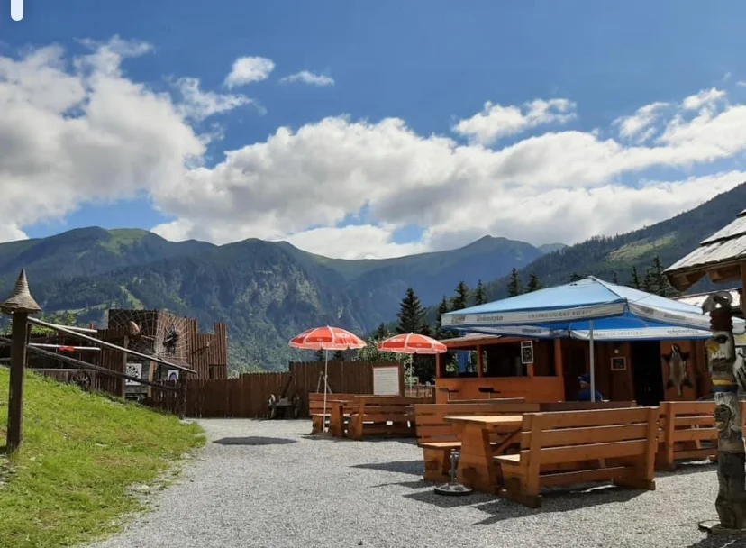 Blick auf den Parcours